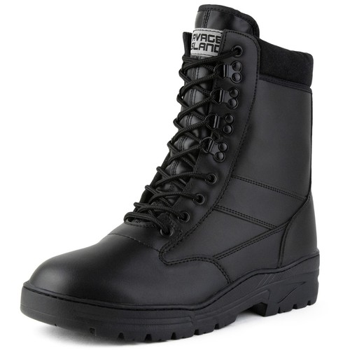 Black all leather - all, combat